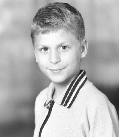Young Michael Cera before he was famous yearbook picture